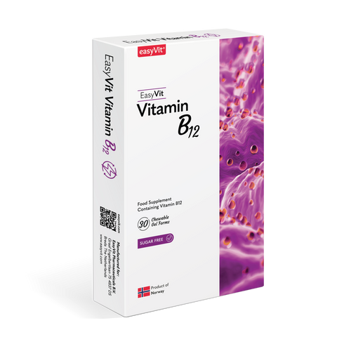 EasyFishoil Vitamine B12 Volwasssenen - easyVit
