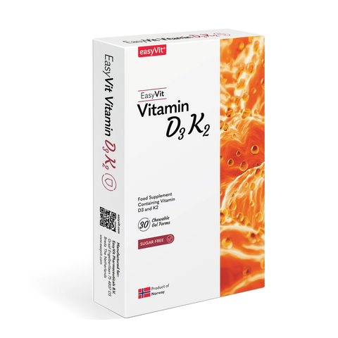 EasyFishoil Vitamine D3 K2 Volwassenen - easyVit