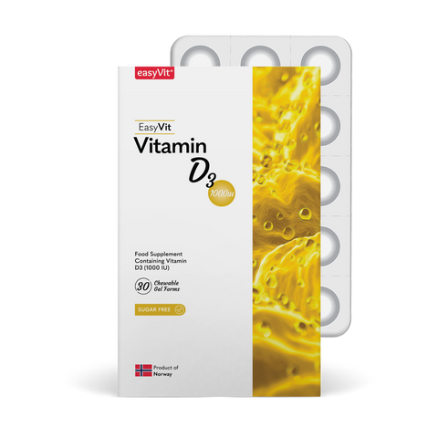 EasyFishoil Vitamine D3 Volwassenen - easyVit