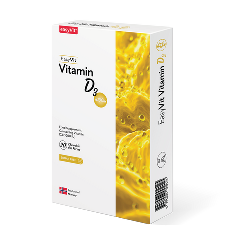 EasyFishoil Vitamine D3 Volwassenen - easyVit