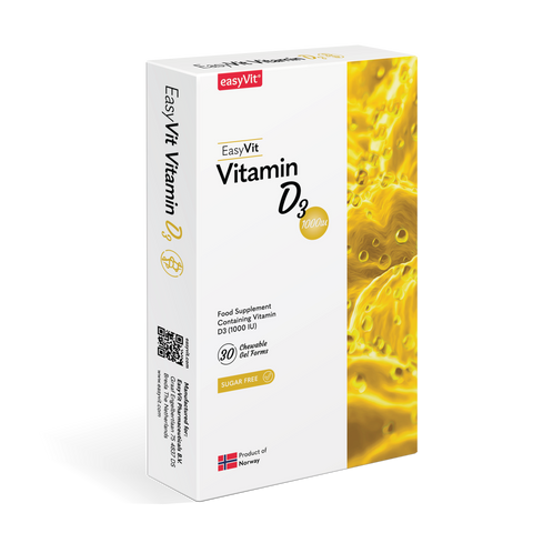 EasyFishoil Vitamine D3 Volwassenen - easyVit