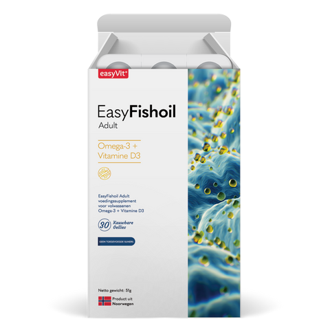 EasyFishoil Omega 3 & Visolie voor volwassenen