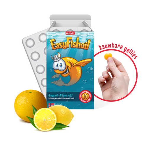 Easyvit visolie omega-3 voor kinderen