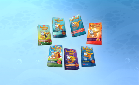 Heerlijk fruitige omega-3 voor kinderen die niet naar vis smaakt.